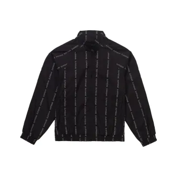 Supreme Reflective Text Track Jacket