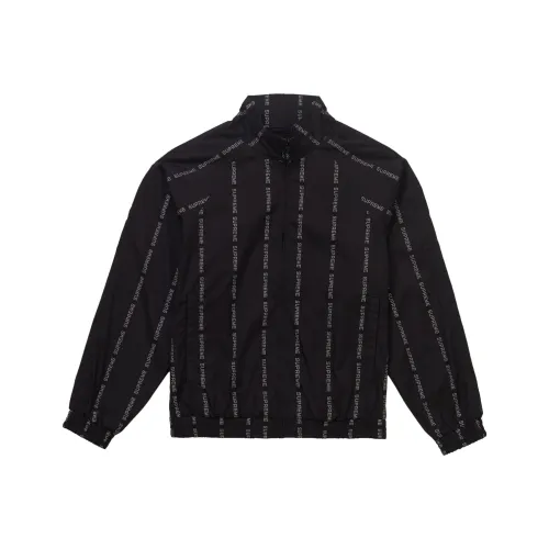 Supreme Reflective Text Track Jacket