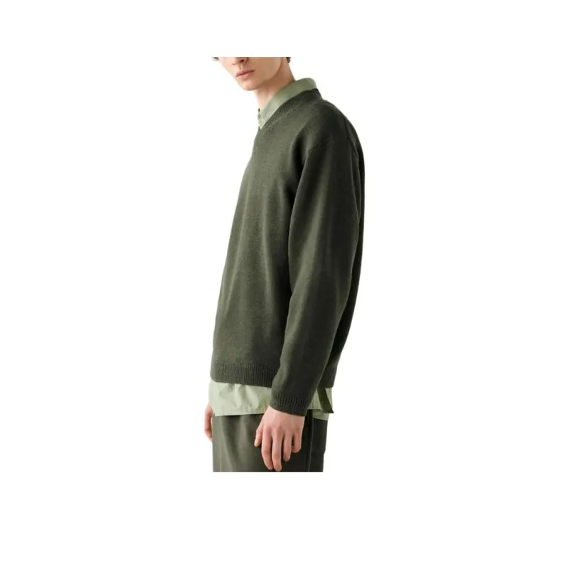 UNIQLO C Collection Sweaters Unisex Dark Olive-0