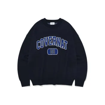 COVERNAT Sweater Unisex Dark Marine Blue