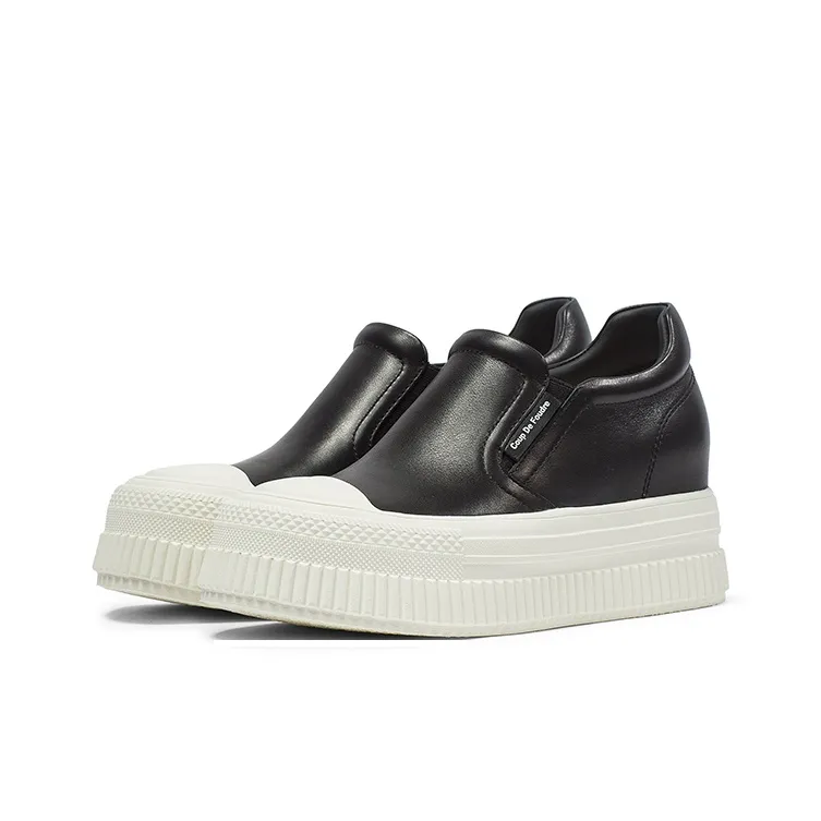 Coup De Foudre Waterproof Height Increase Low Top Skateboard Shoes Women's-1