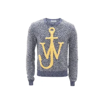 JW Anderson Cashmere Sweaters Men Gray