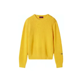 GUCCI Sweaters Men Yellow