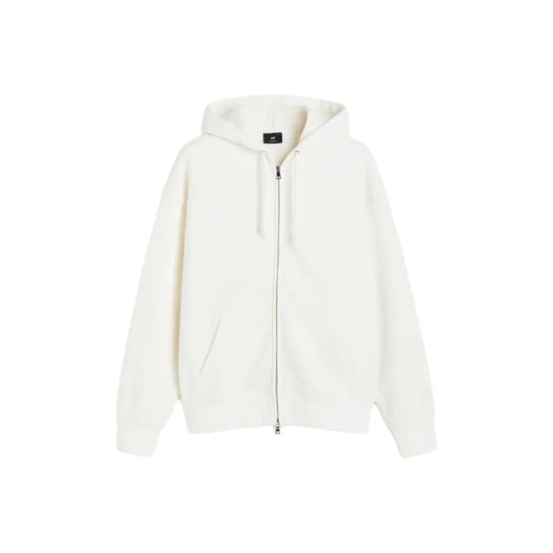 H&M Sweatshirts Men White-0