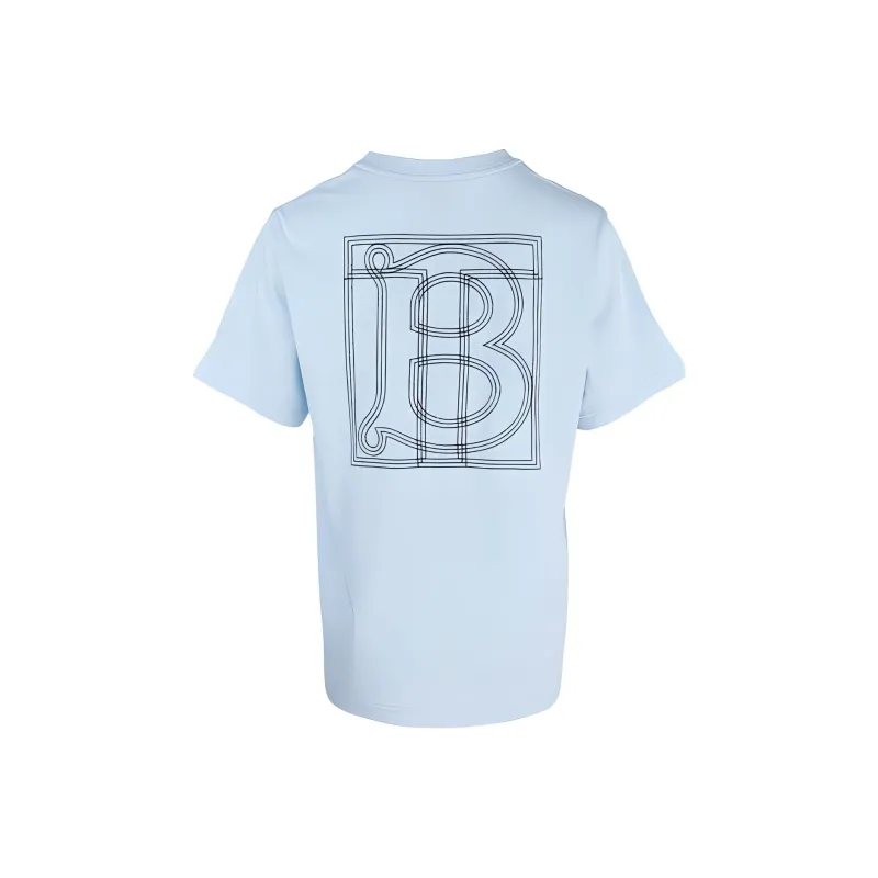 Burberry T-Shirts Women's Light Blue-1