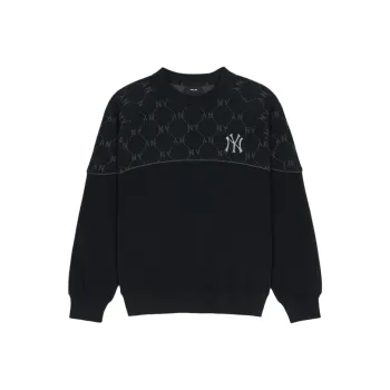 MLB New York Yankees Old Flower Sweatshirt Unisex Black