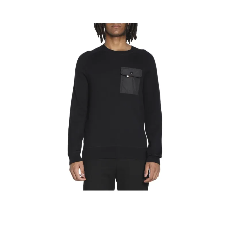 HUGO BOSS FW22 Sweater Men's Black-0