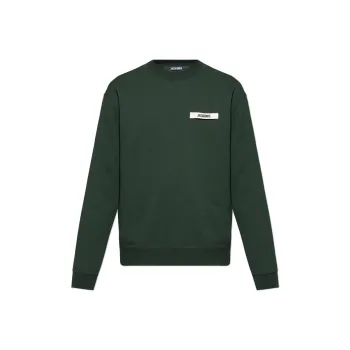 Jacquemus Logo Patch Crewneck Sweatshirt