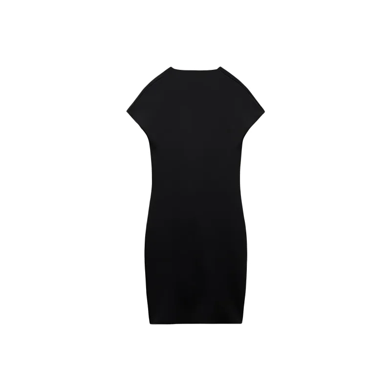 ZARA Short-Sleeved Dresses Women's Black-1