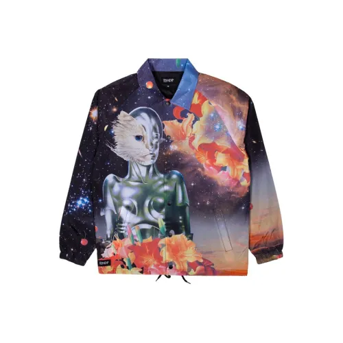 RIPNDIP Loose Fit Coach Jacket Unisex Multicolor