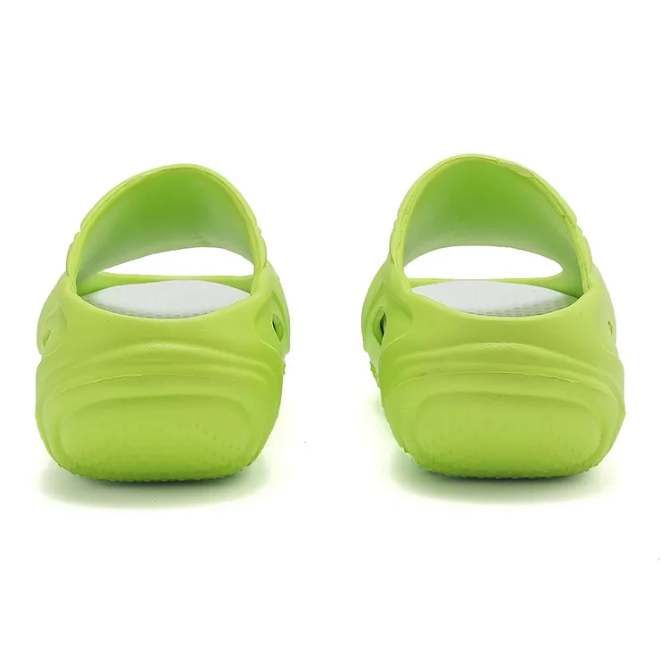Beerus Squashy And Bouncy Feeling EVA Home Slippers Green White-3