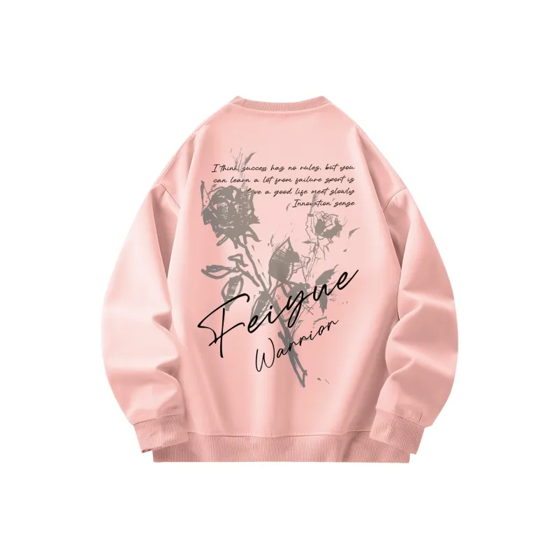 Feiyue Crew Neck Sweatshirt Without Hood Unisex-20