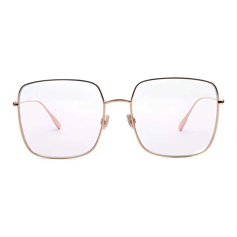 DIOR Injection Molded Square Sun Eye Women's Pink-2