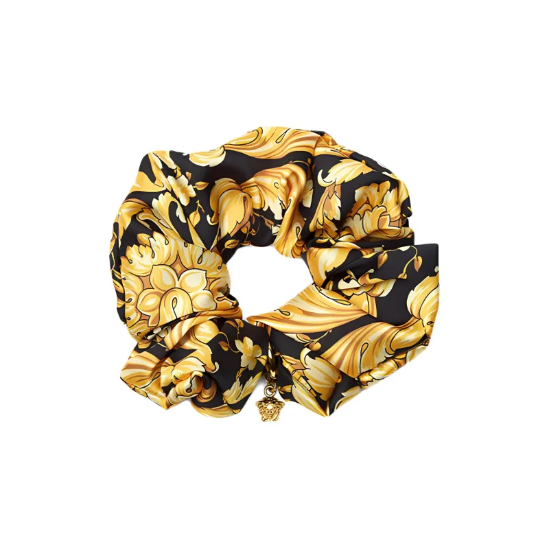 VERSACE Polyester Hair Tie Women's Yellow-0
