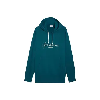 PUMA CLASSICS Relaxed Hoodie Sweatshirt Men's Green