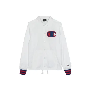 Champion Jacket US Version Unisex White