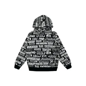 Supreme Hysteric Glamour Text Hoodie