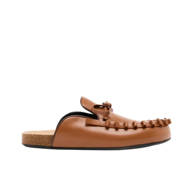 JW Anderson Closed Toe Slippers Men's Tan-1
