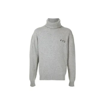 OFF WHITE SS21 Knitwear Unisex Gray