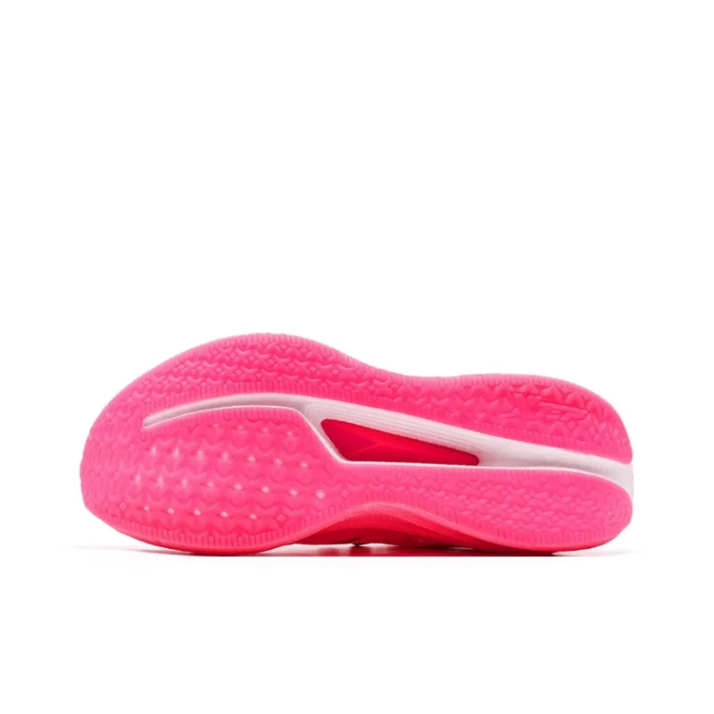 XTEP 2000km 3.0 Running Shoes Women's Low Top Fluorescent Enchanting Red, Black-5