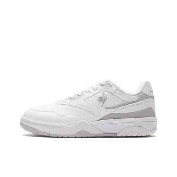 Le Coq Sportif Abrasion Resistant Slip Resistant Low Top Tennis Shoes Unisex White Gray