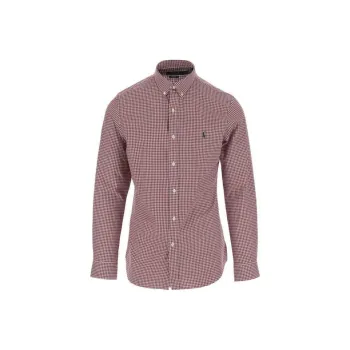 Polo Ralph Lauren Logo Embroidered Checked Shirt