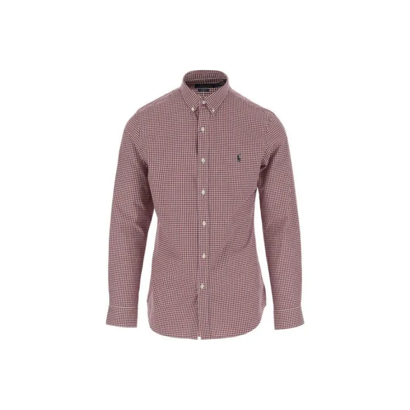 Polo Ralph Lauren Logo Embroidered Checked Shirt-0