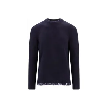 FENDI SS23 Sweater Men's Dark Blue