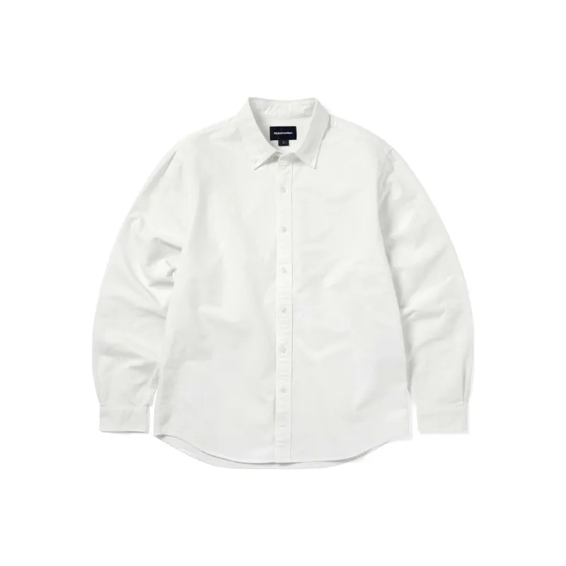 Thisisneverthat FW24 FW24 Overdyed T Logo Oxford Shirt Shirt Unisex White-0