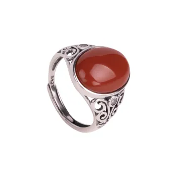 Xiaoyinjiang Agate Rings Women's