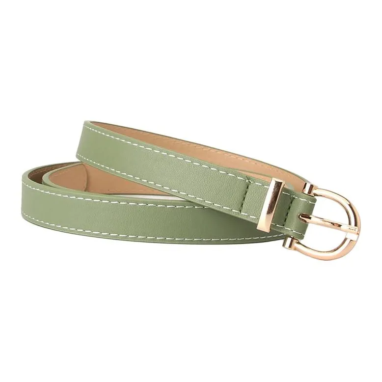 JEANSWEST PU Leather Belts Women's 2CM-10