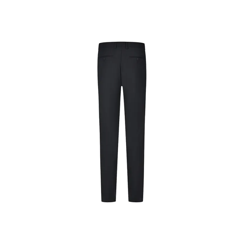 RARE Suit Trousers Men Black-2