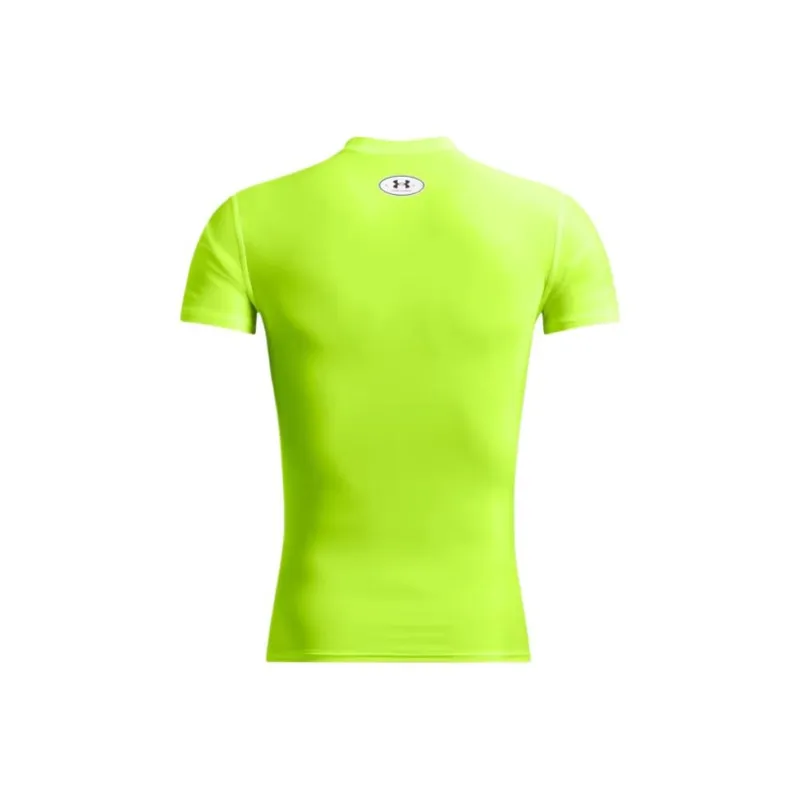 Under Armour HeatGear OG Compression T Shirt Men's Yellow-1