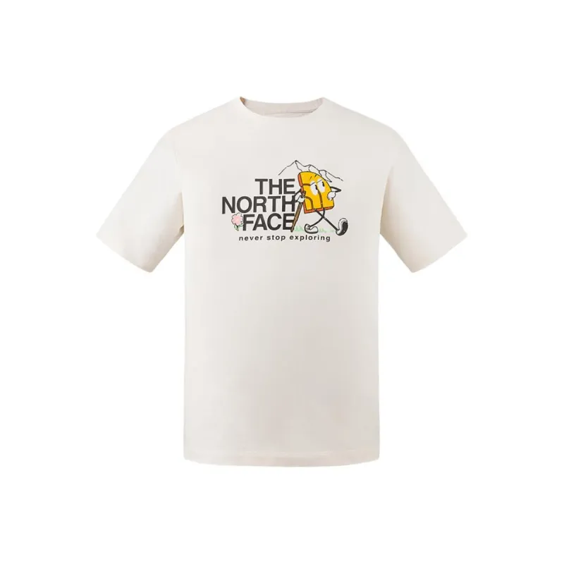 THE NORTH FACE T Shirt Unisex Dune White-0