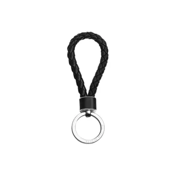 Bottega Veneta Cashmere, Sheepskin Keychains Unisex Black