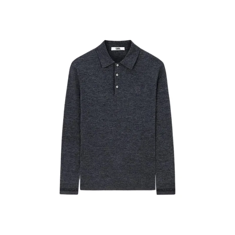 KARL LAGERFELD FW23 Sweater Men's Gray-0