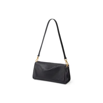 KAISER Top Grain Cow Leather Shoulder Bag Regular Women's Black/Brown/Green/Jasper/Burgundy/Sunset Yellow/Dark Coffee
