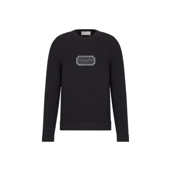 DIOR FW22 Cashmere Sweater Men's Black