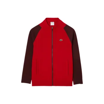 LACOSTE x DEYUEKEWEIQI LIANMINGKUAN Sweater Men's Red