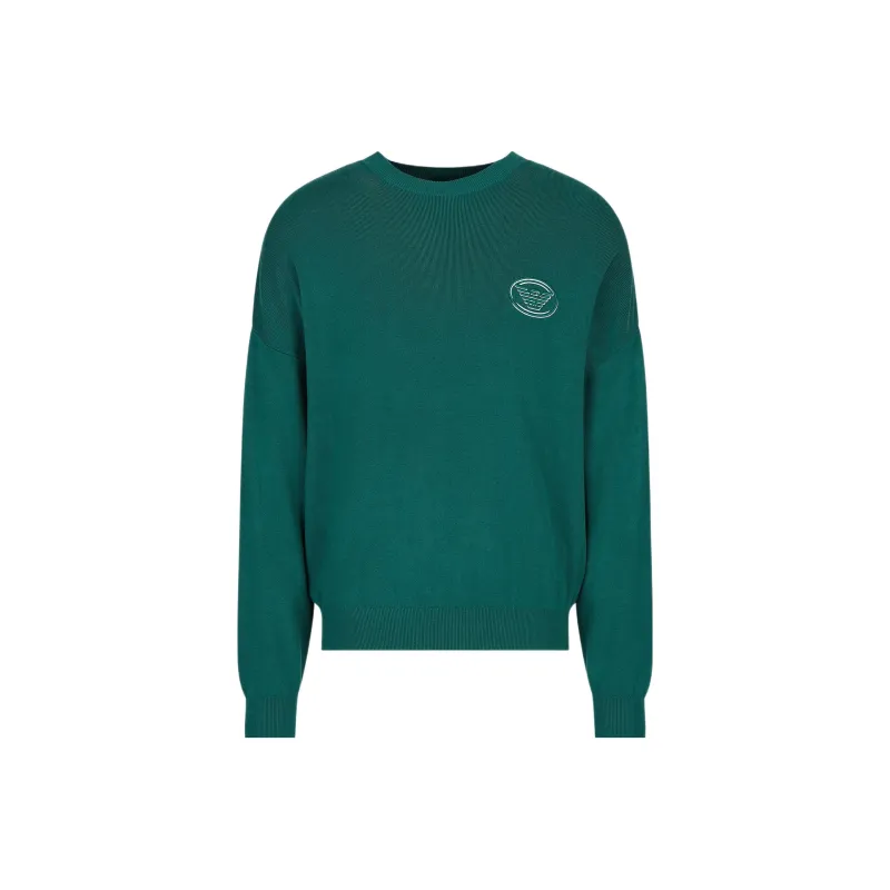EMPORIO ARMANI Sweaters Men Green-0