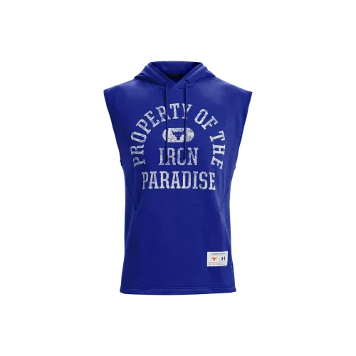 Under Armour Project Tank Tops Men's Blue