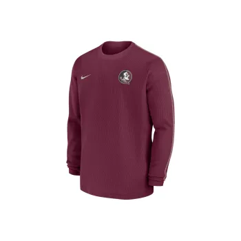 Nike Florida State Seminoles Sideline Coach Men's Nike College Long Sleeve Top