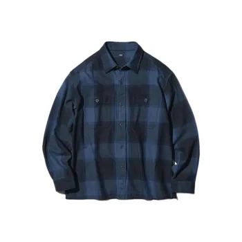 UNIQLO Shirts Unisex Royal Blue