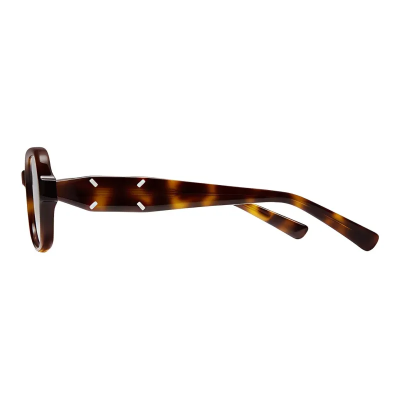GENTLE MONSTER Plate Frame Square Eyeglass Frames Unisex Tortoiseshell-2