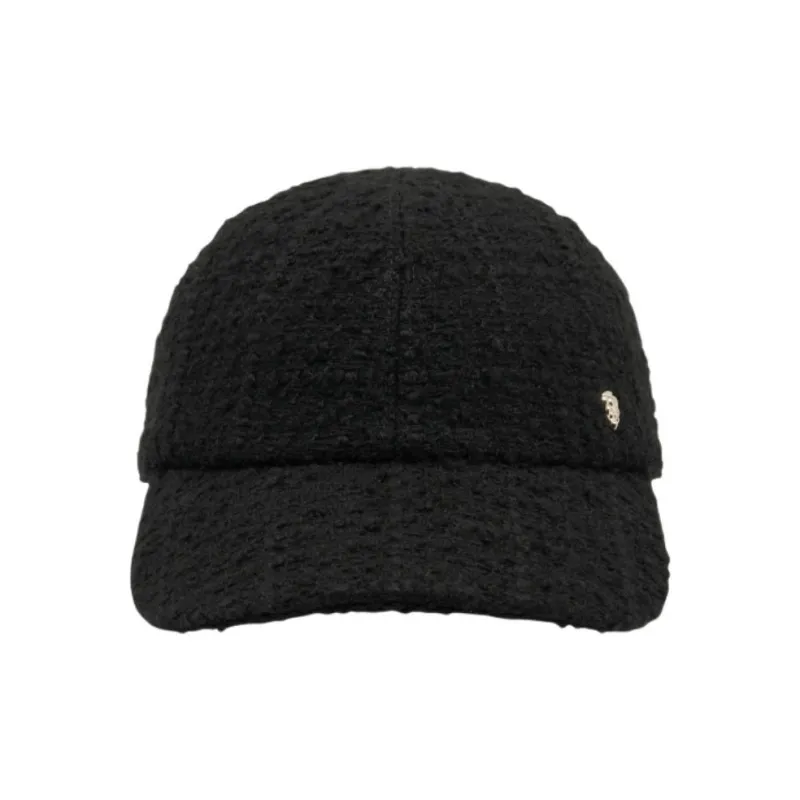 HELEN KAMINSKI Polyester, Acrylic Fiber, Recycled Polyester, Cotton Viscose Baseball Caps Unisex Black-3