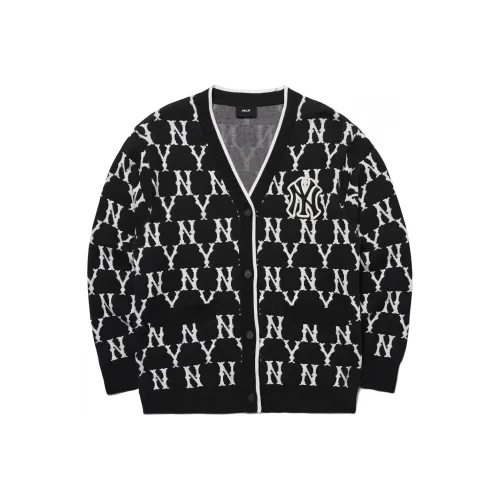 MLB Old Flower Knitwear Unisex Black