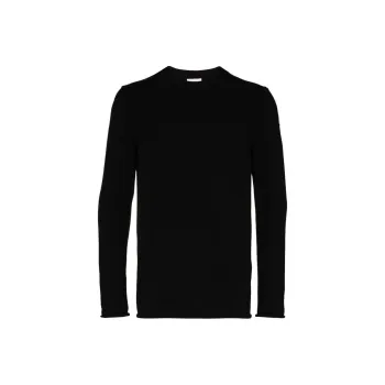 Moncler Simple Logo appliqued Wool Jumper