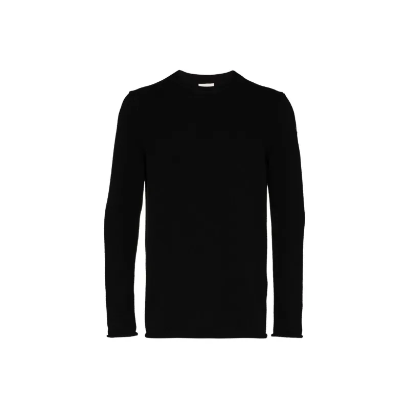 Moncler Simple Logo appliqued Wool Jumper-0