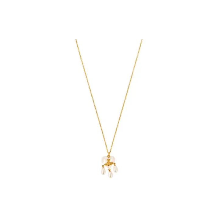 Vivienne Westwood Brass Necklaces Women's Gold-0