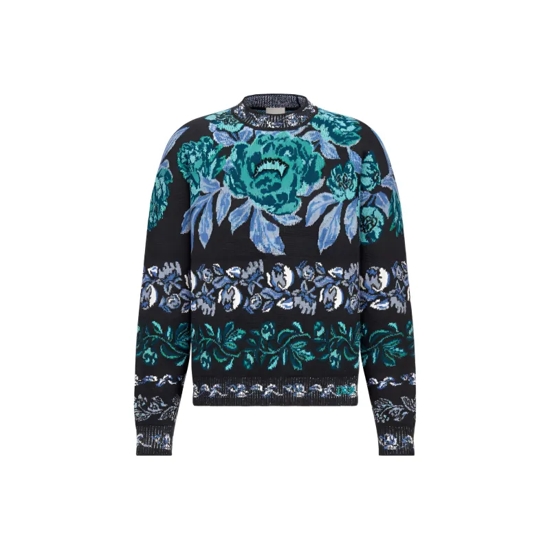 DIOR Quarterly New Products Sweaters Men Black-0